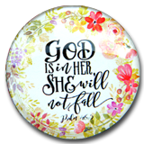 God is in Her - Psalm 46:5 Needle Minder